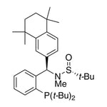 [S(R)]-N-((R)-(2-(Di-tert-butylphosphino)phenyl)(5,6,7,8-tetrahydro-5,5,8,8-tetramethyl-2-naphthalenyl)methyl]-N,2-dimethyl-2-propanesulfinamide, 95%|15-0199