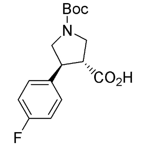 Boc-(±)-trans-4-(4-fluorophenyl)pyrrolidine-3-carboxylic acid|15987|1218764-11-4