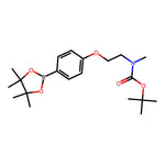 Methyl-2-[4-(4,4,5,5-tetramethyl-[1,3,2]dioxaborolan-2-yl)-phenoxy-]-ethyl-carbamic acid tert-butyl ester|CS-0177712|1505515-75-2