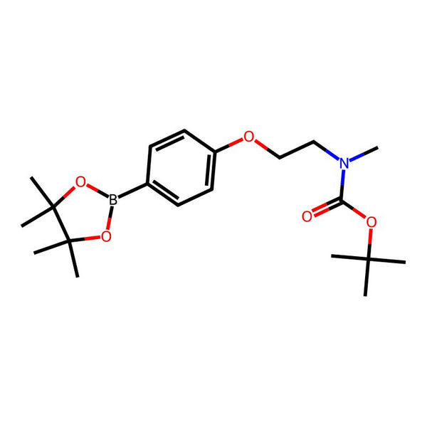 Methyl-2-[4-(4,4,5,5-tetramethyl-[1,3,2]dioxaborolan-2-yl)-phenoxy-]-ethyl-carbamic acid tert-butyl ester|CS-0177712|1505515-75-2