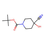 tert-Butyl 4-cyano-4-hydroxypiperidine-1-carboxylate|CS-0038910|908140-15-8