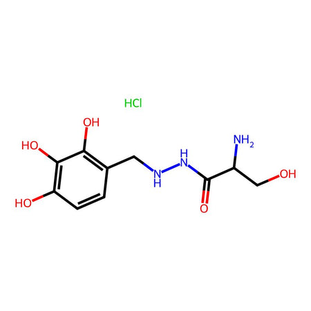 Benserazide hydrochloride, 98%, peripherally acting DOPA decarboxylase inhibitor|266243|14919-77-8