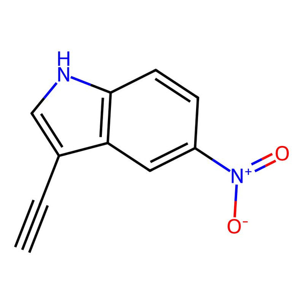3-Ethynyl-5-nitro-1H-indole|CS-0161076|2007925-22-4