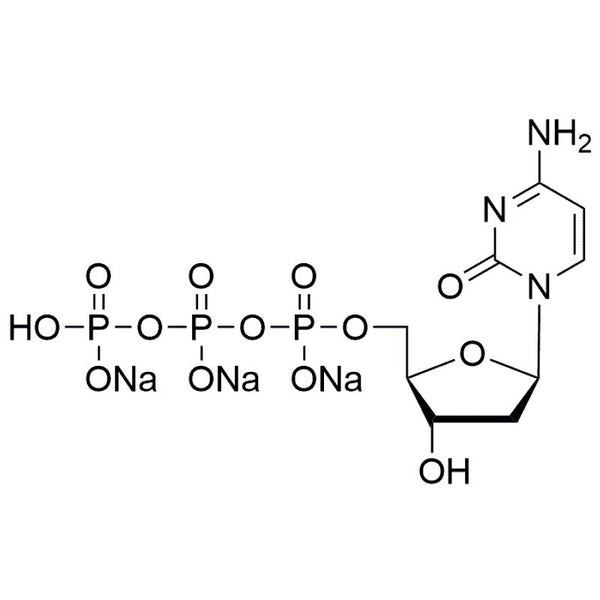 2'-Deoxycytidine-5'-triphosphate sodium salt solution, 100 mM solution, pH 7|37446|109909-44-6