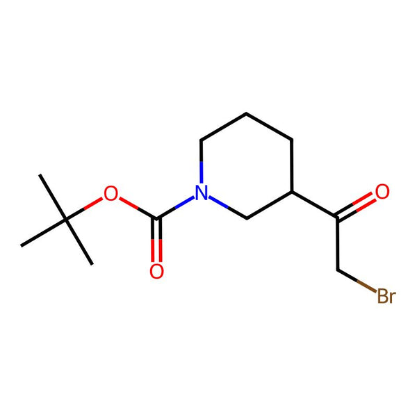 tert-Butyl 3-(2-bromoacetyl)piperidine-1-carboxylate|CS-W018748|1219813-78-1