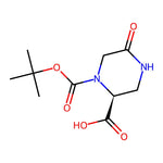 (S)-1-(tert-Butoxycarbonyl)-5-oxopiperazine-2-carboxylic acid|CS-W021151|1033713-11-9