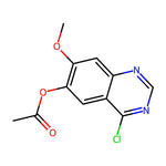 4-Chloro-7-methoxyquinazolin-6-yl acetate|CS-M3599|230955-75-6