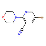 5-Bromo-2-morpholinonicotinonitrile|CS-0097468|1354223-80-5