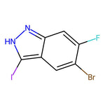 5-Bromo-6-fluoro-3-iodo-1H-indazole|CS-0054194|633335-82-7