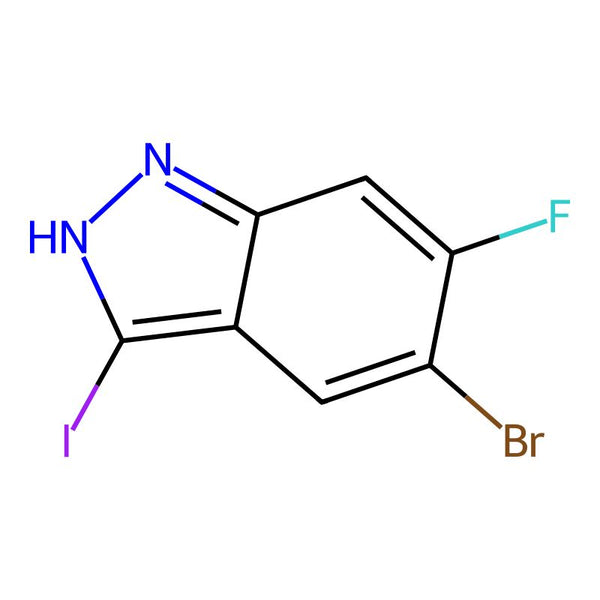 5-Bromo-6-fluoro-3-iodo-1H-indazole|CS-0054194|633335-82-7