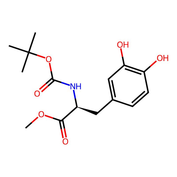 (S)-Methyl 2-((tert-butoxycarbonyl)amino)-3-(3,4-dihydroxyphenyl)propanoate|CS-W021178|37169-36-1