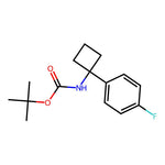 tert-Butyl (1-(4-fluorophenyl)cyclobutyl)carbamate|CS-0092645|1286275-69-1