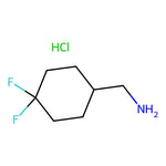 (4,4-Difluorocyclohexyl)methanamine hydrochloride|CS-0053216|809273-65-2