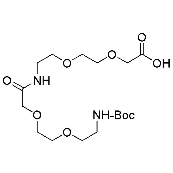 Boc-8-amino-3,6-dioxaoctanoyl-8-amino-3,6-dioxaoctanoic acid|30468|1069067-08-8