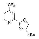 2-[(4S)-4-tert-Butyl-4,5-dihydro-2-oxazolyl]-4-(trifluoromethyl)pyridine, 98%|07-1050|1257527-14-2