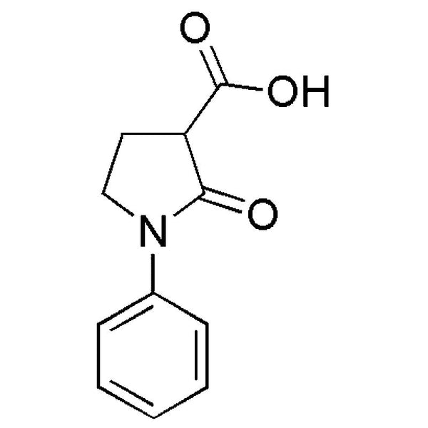 1-Phenyl-2-oxo-3-pyrrolidinecarboxylic acid|25632|56137-52-1