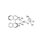 Chloro[(S)-(-)-2,2'-bis(diphenylphosphino)-1,1'-binaphthyl](p-cymene)ruthenium(II) chloride [RuCl(p-cymene)((S)-binap)]Cl|44-0086|130004-33-0