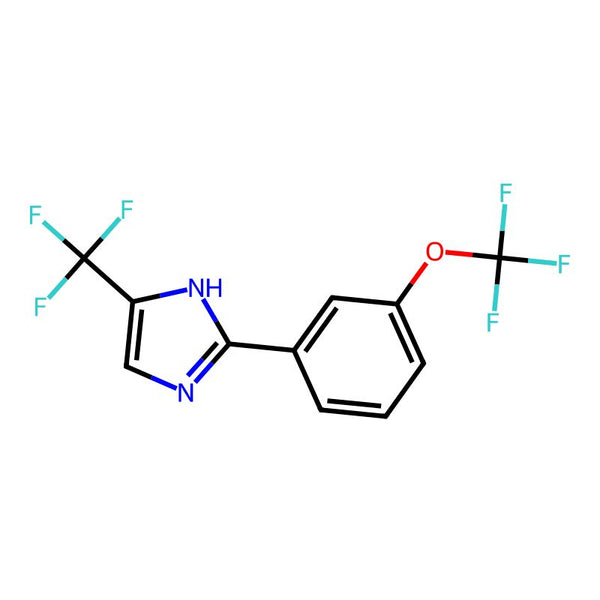 2-(3-(Trifluoromethoxy)phenyl)-4-(trifluoromethyl)-1H-imidazole, 95%|07-0559|2829703-70-8