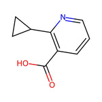2-Cyclopropylnicotinic acid|CS-0442997|1244761-65-6