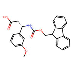 (S)-3-((((9H-Fluoren-9-yl)methoxy)carbonyl)amino)-3-(3-methoxyphenyl)propanoic acid|CS-0150341|501015-29-8