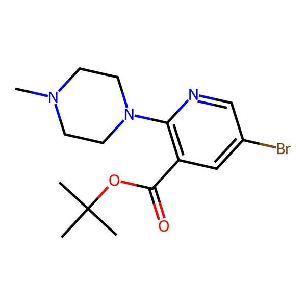5-Bromo-2-(4-methyl-piperazin-1-yl)-nicotinic acid tert-butyl ester, 95%|07-0227|2206265-67-8