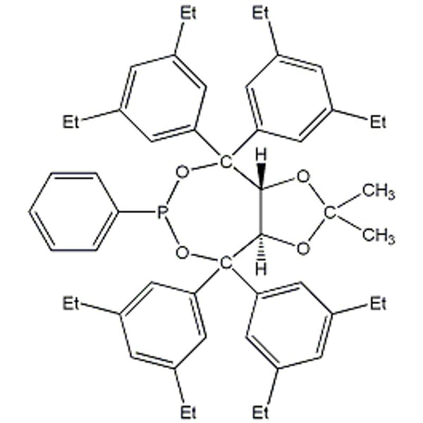 (3aR,8aR)-(-)-4,4,8,8-Tetrakis(3,5-diethylphenyl)tetrahydro-2,2-dimethyl-6-phenyl-1,3-dioxolo[4,5-e]dioxaphosphepin|15-1517|1187446-93-0