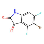 5-Bromo-4,6-difluoro-2,3-dihydro-1h-indole-2,3-dione|CS-0242415|874830-74-7
