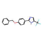 2-(4-(Benzyloxy)phenyl)-4-(trifluoromethyl)-1H-imidazole, 95%|07-0567|126007-96-3