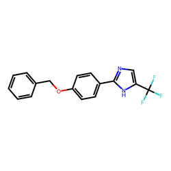 2-(4-(Benzyloxy)phenyl)-4-(trifluoromethyl)-1H-imidazole, 95%|07-0567|126007-96-3