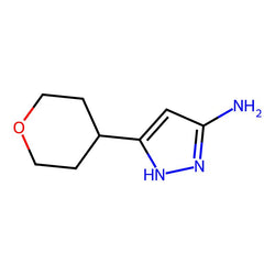 5-(Tetrahydro-2H-pyran-4-yl)-1H-pyrazol-3-amine|CS-0120134|1000896-69-4