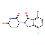 3-(7-Bromo-4-fluoro-1-oxoisoindolin-2-yl)piperidine-2,6-dione|CS-0528609|2438243-28-6