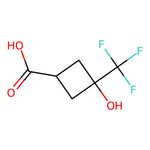 3-Hydroxy-3-(trifluoromethyl)cyclobutanecarboxylic acid|CS-W018788|1163729-49-4