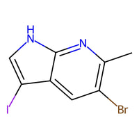 5-Bromo-3-iodo-6-methyl-1H-pyrrolo[2,3-b]pyridine|CS-0196447|1000343-82-7