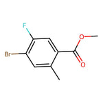 Methyl 4-bromo-5-fluoro-2-methylbenzoate|CS-0193323|1352889-89-4