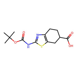 2-((tert-Butoxycarbonyl)amino)-4,5,6,7-tetrahydrobenzo[d]thiazole-6-carboxylic acid|CS-0095967|1820683-35-9