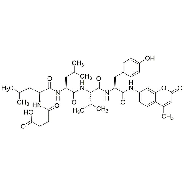 Suc-Leu-Leu-Val-Tyr-AMC|32956|94367-21-2