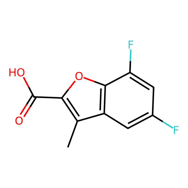 5,7-Difluoro-3-methyl-1-benzofuran-2-carboxylic acid|CS-0076611|1019111-84-2