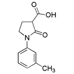 2-Oxo-1-m-tolyl pyrrolidine-3-carboxylic acid|24706|618070-31-8