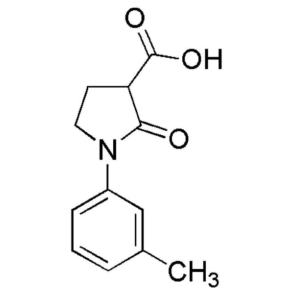 2-Oxo-1-m-tolyl pyrrolidine-3-carboxylic acid|24706|618070-31-8