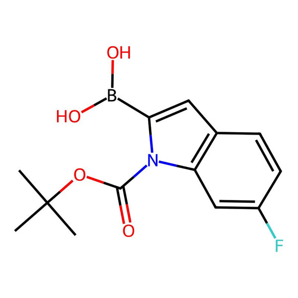 (1-(tert-Butoxycarbonyl)-6-fluoro-1H-indol-2-yl)boronic acid|CS-B0480|1000068-26-7