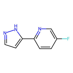 5-Fluoro-2-(1H-pyrazol-3-yl)pyridine, 95%|09-0081|1382035-54-2