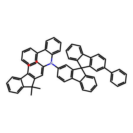 N-[1,1'- biphenyl]-2-yl-N-(9,9-dimethyl-9H-fluorene-2-yl) -2' - phenyl-9,9 '-spirodi[9H fluorene]-2-amine, 98%|9450142|2423014-10-0