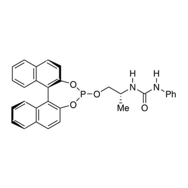 1-{(2R)-1-[(11bR)-Dinaphtho[2,1-d:1',2'-f][1,3,2]dioxaphosphepin-4-yloxy]propan-2-yl}-3-phenylurea, min. 97% UREAPhos|15-2200|1198080-53-3