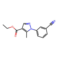 Ethyl 1-(3-cyanophenyl)-5-methyl-1H-pyrazole-4-carboxylate|CS-0119763|956191-77-8