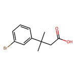 3-(3-Bromophenyl)-3-methylbutanoic acid|CS-0625916|42288-04-0