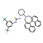 N-[3,5-Bis(trifluoromethyl)phenyl]-N'-[(1R,2R)-2-[(11bR)-3,5-dihydro-4H-dinaphth[2,1-c:1',2'-e]azepin-4-yl]cyclohexyl]thiourea|CS-0092781|1040235-96-8