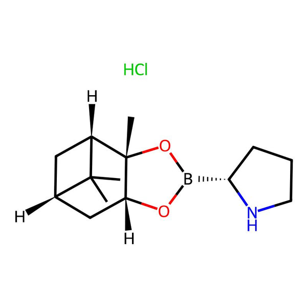 (R)-2-((3aS,4S,6S,7aR)-3a,5,5-Trimethylhexahydro-4,6-methanobenzo[d][1,3,2]dioxaborol-2-yl)pyrrolidine hydrochloride|CS-0113996|147208-69-3