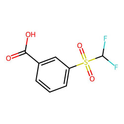 3-Difluoromethanesulfonylbenzoic acid|CS-0242882|4837-21-2