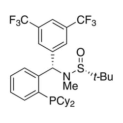 [S(R)]-N-[(S)-3,5-Bis(trifluoromethyl)phenyl][2-(dicyclohexylphosphanyl)phenyl]-N,2-dimethyl-2-propanesulfinamide, 95%|15-8847