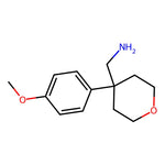 (4-(4-Methoxyphenyl)tetrahydro-2H-pyran-4-yl)methanamine|CS-0038303|440087-51-4